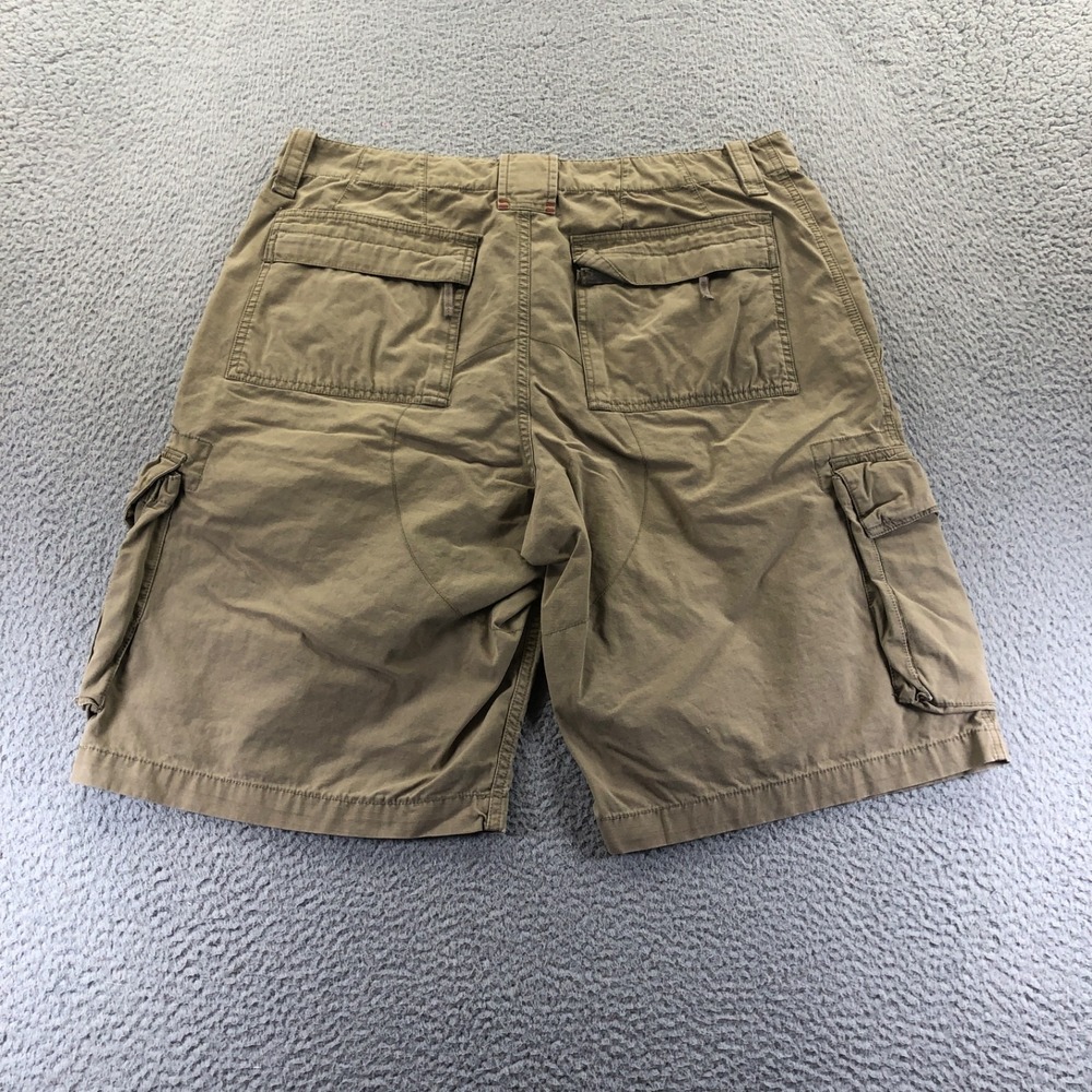 Vintage Gap Short Men 36 Beige Y2k Cargo Baggy Military Grunge Skater Distressed